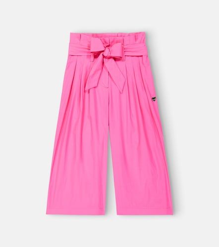 Pantalon raccourci en coton - Monnalisa - Modalova