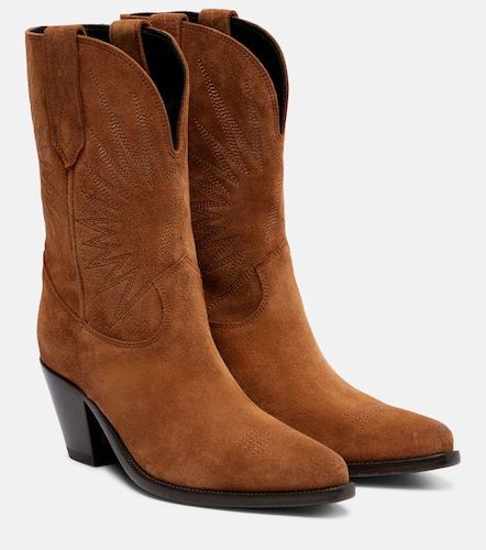 Bottines santiags Wish Star 70 en daim - Golden Goose - Modalova