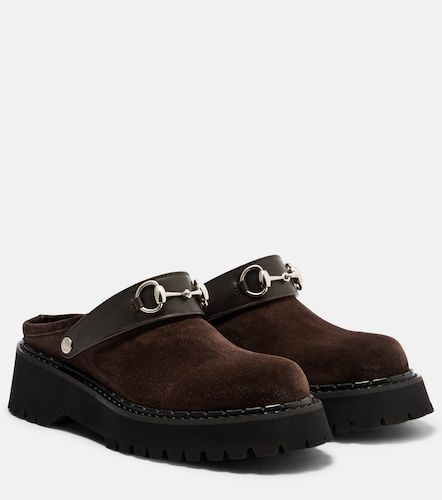 Gucci Mules Horsebit en daim - Gucci - Modalova
