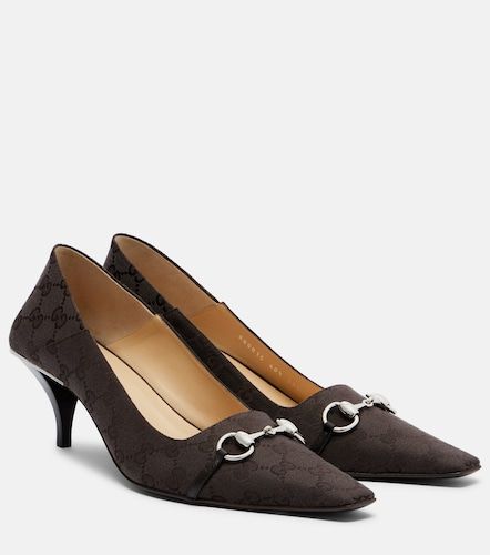 Escarpins Vittoria GG en toile - Gucci - Modalova