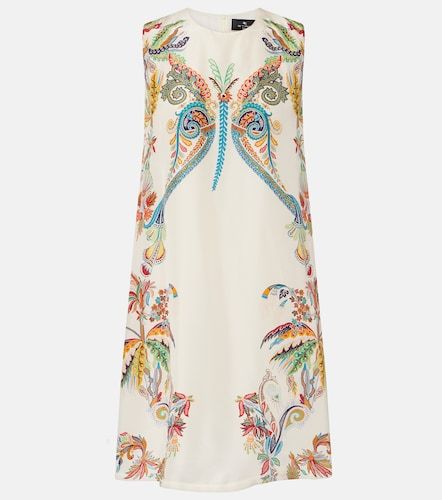 Etro Robe en soie à imprimé - Etro - Modalova