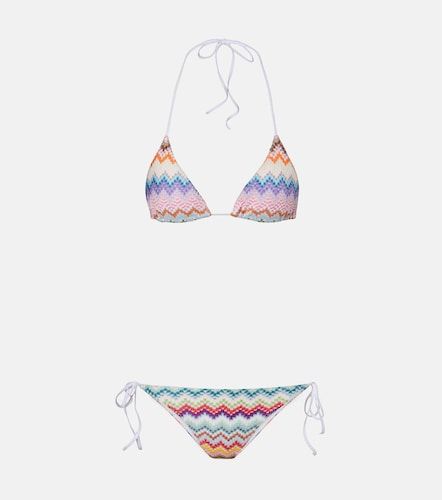Missoni Bikini Zigzag en lamé - Missoni - Modalova