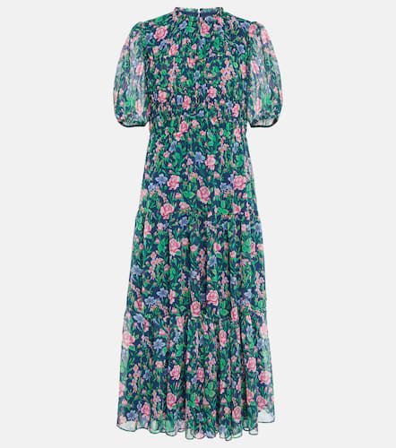 Robe midi Blossom à fleurs - Diane von Furstenberg - Modalova