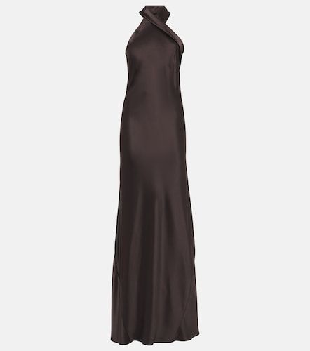 Galvan Robe Pandora en satin - Galvan - Modalova