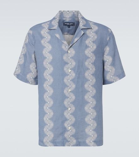Chemise de bowling Roberto en lin à imprimé - Frescobol Carioca - Modalova