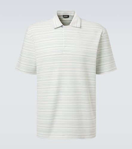 Zegna Polo rayé en coton - Zegna - Modalova