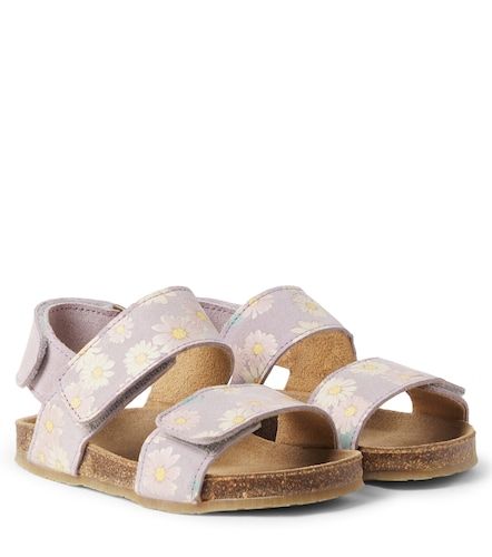 Sandales Alphie en daim à fleurs - Wheat - Modalova