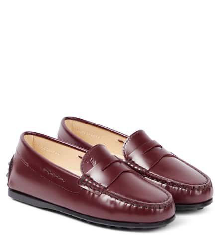 Mocassins City Gommino en cuir - Tod's Junior - Modalova