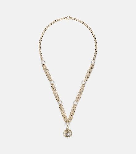 Collier Blossoms Baby Medium en or 18 ct et diamants - FoundRae - Modalova