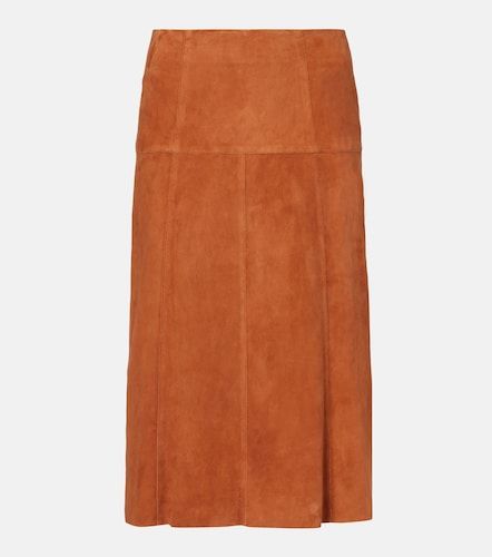 Jupe midi Devy en daim - Isabel Marant - Modalova