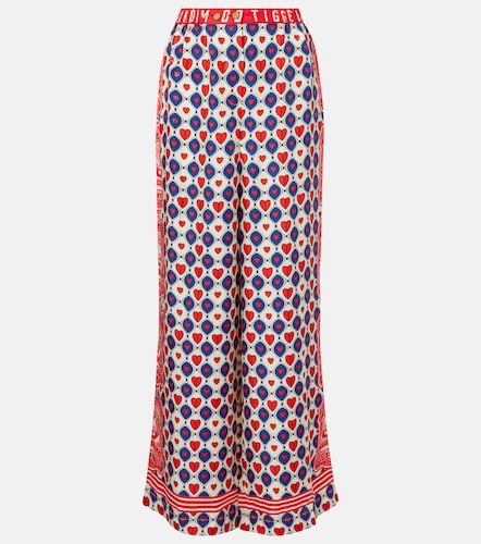 Pantalon ample Rise & Roar en soie - Camilla - Modalova