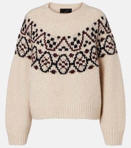 Pull Chrissy en jacquard de cachemire et soie - Nili Lotan - Modalova