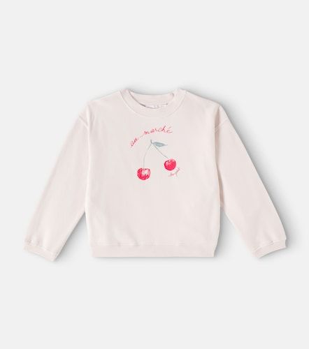 Sweat-shirt Fleurette imprimé en coton - Bonpoint - Modalova