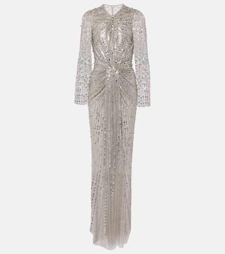 Robe longue Anja à sequins - Jenny Packham - Modalova