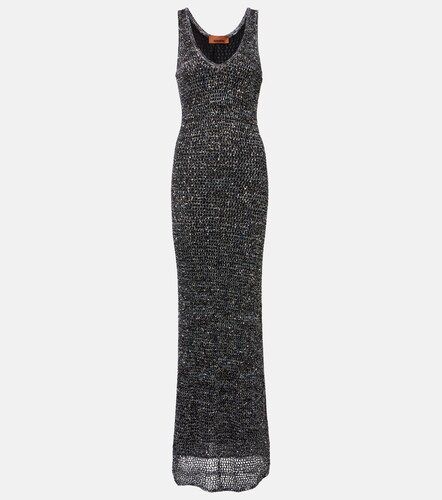 Robe longue en lamé à sequins - Missoni - Modalova