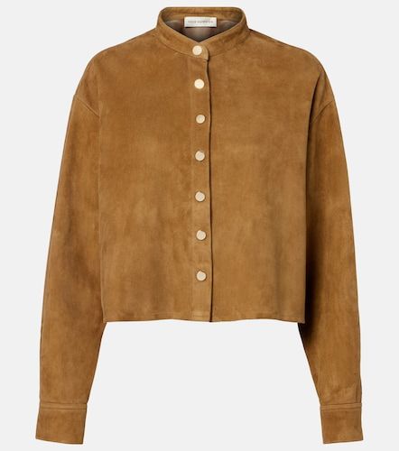 Veste Lucien raccourcie en daim - Nour Hammour - Modalova