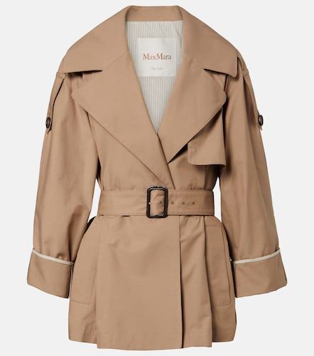 Trench-coat The Cube Clara en coton mélangé - Max Mara - Modalova