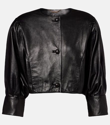 Chloé Veste raccourcie en cuir - Chloe - Modalova