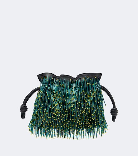 Pochette Flamenco Mini en cuir à perles - Loewe - Modalova