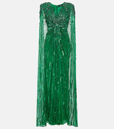 Robe longue à ornements - Jenny Packham - Modalova