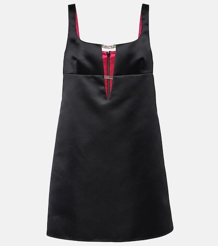 Robe en satin à découpes - Nina Ricci - Modalova