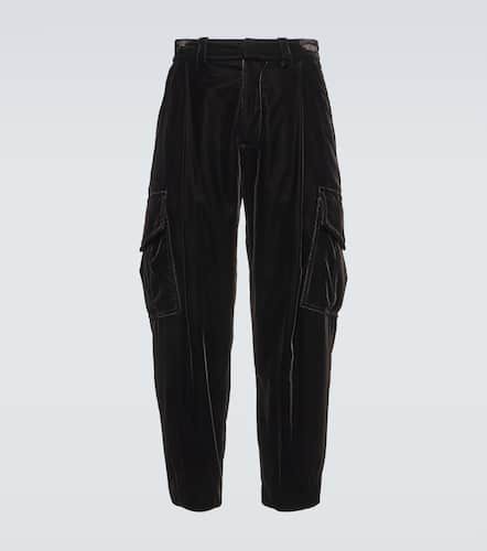 Pantalon cargo en velours - Giorgio Armani - Modalova