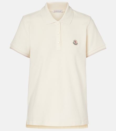 Moncler Polo en coton à logo - Moncler - Modalova