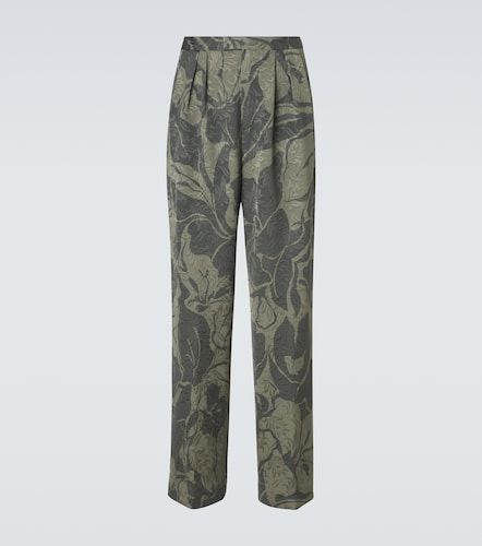 Pantalon droit imprimé - Dries Van Noten - Modalova