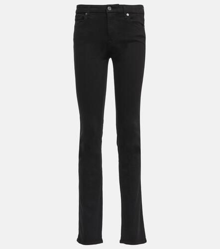 Jean The Straight Crop à taille mi-haute - 7 For All Mankind - Modalova