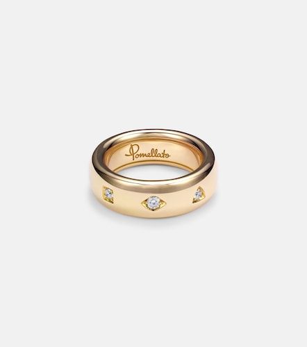 Bague Iconica en or rose 18 ct et diamants - Pomellato - Modalova