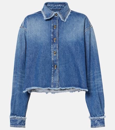 Surchemise raccourcie en denim - Alanui - Modalova