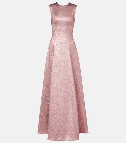 Robe longue Nodin en seersucker - Emilia Wickstead - Modalova