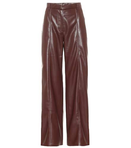 Pantalon Cleo en cuir synthétique à taille haute - Nanushka - Modalova