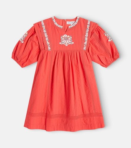 Robe brodée en coton - Tartine et Chocolat - Modalova