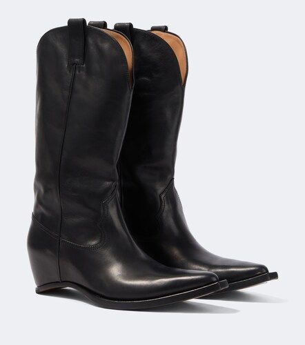 Santiags Heel-Less en cuir - Maison Margiela - Modalova