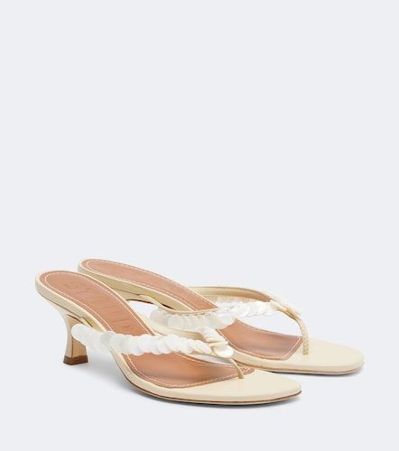 Mules Freja en cuir à ornements - Staud - Modalova