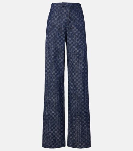 Gucci Jean wide en jacquard GG - Gucci - Modalova