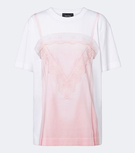 T-shirt en coton à trompe l'œil - Simone Rocha - Modalova