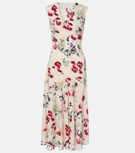Robe Elowen en soie à imprimé floral - Ulla Johnson - Modalova