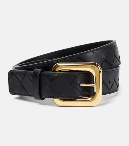 Ceinture en cuir Intrecciato - Bottega Veneta - Modalova