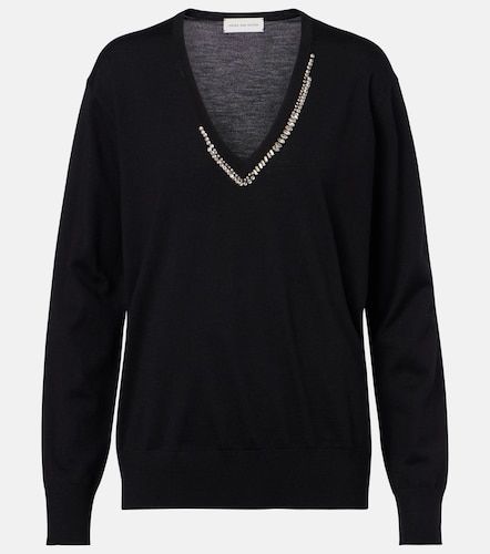 Pull en laine à ornements - Dries Van Noten - Modalova