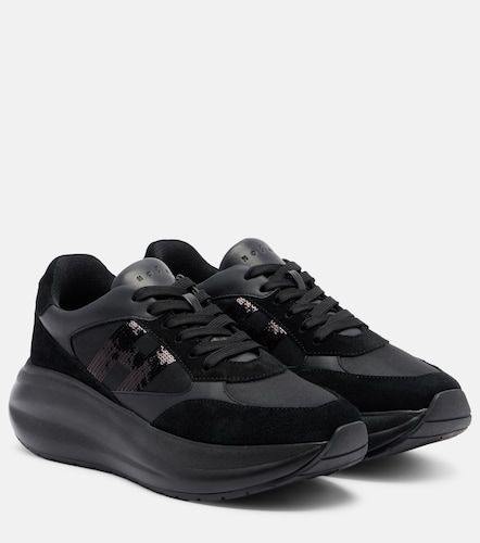 Hogan Baskets Maxi I Active en daim - Hogan - Modalova