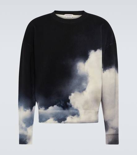 Sweat-shirt imprimé en laine mélangée - Alexander McQueen - Modalova