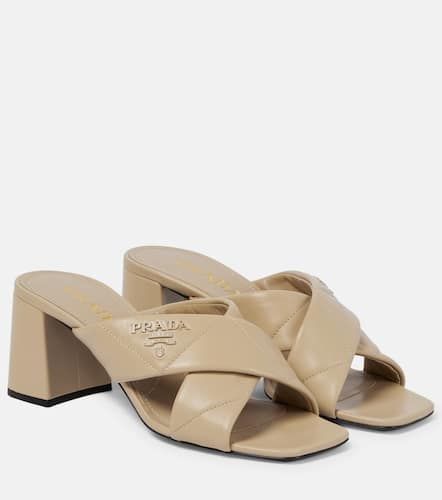 Prada Mules en cuir - Prada - Modalova
