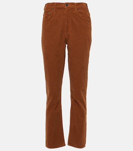Pantalon droit Riley Long en velours côtelé - Agolde - Modalova