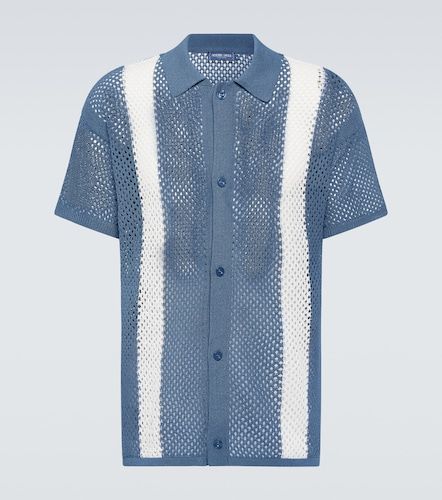 Chemise de bowling Castillo en crochet de coton mélangé - Frescobol Carioca - Modalova