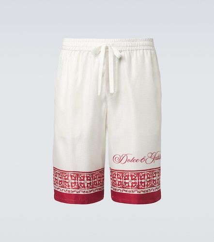 Débardeur en coton et soie - Dolce&Gabbana - Modalova