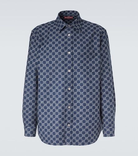 Chemise GG en jacquard de laine - Gucci - Modalova