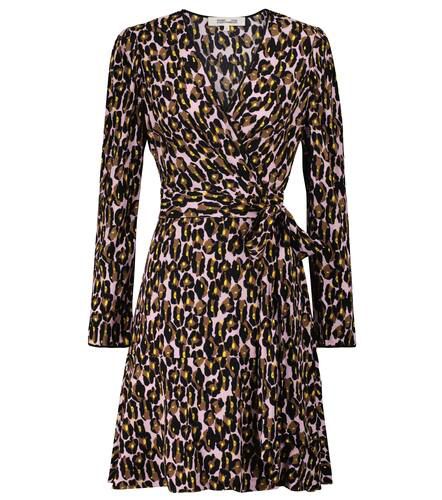 Robe Charlene à motif léopard - Diane von Furstenberg - Modalova