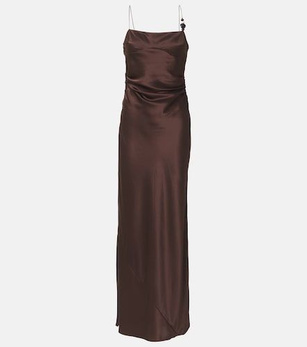 Robe nuisette Lush en soie à perles - SIR - Modalova